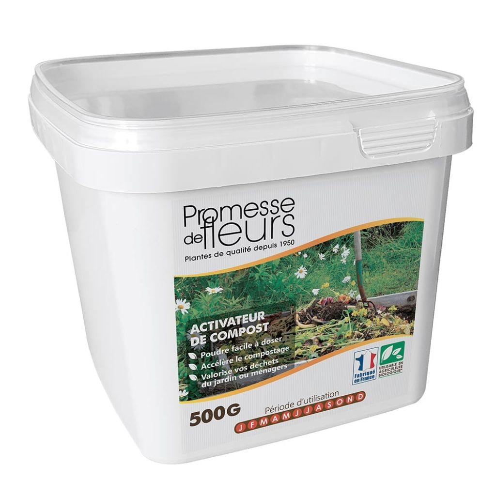  Activateur De Compost UAB Promesse De Fleurs Boite De 500g