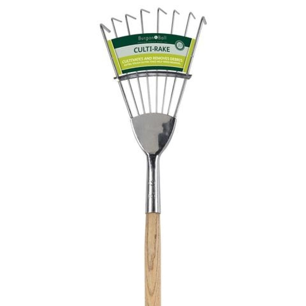  Balai Fil Rond 8 Dents Burgon & Ball - Gamme RHS