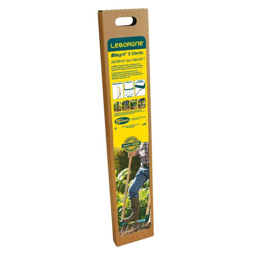  Biogriffe Leborgne 5 Dents Naturovert