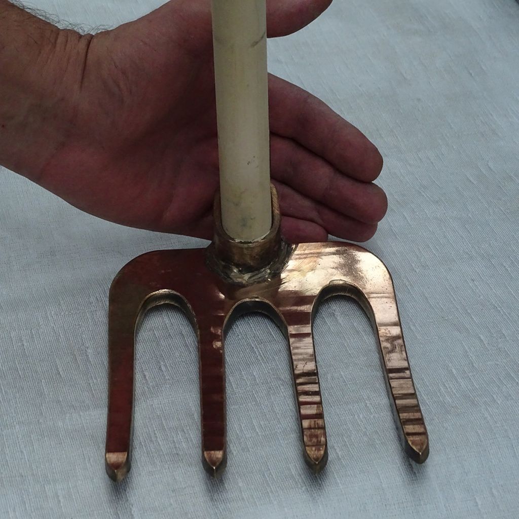  Croc 4 Dents En Cuivre Modèle Merak - Gamme PKS Bronze