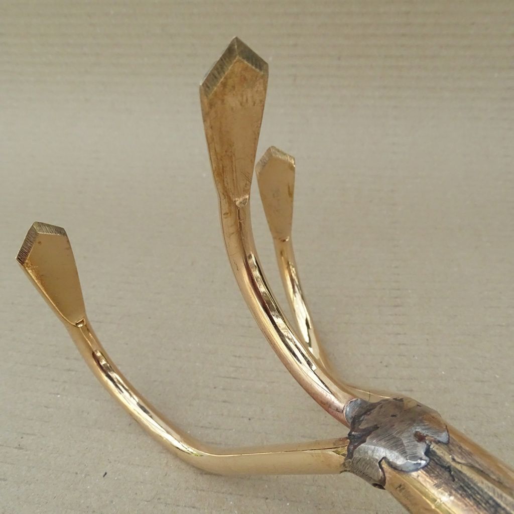  Cultivateur 3 Dents En Cuivre Modèle Taurus - Gamme PKS Bronze