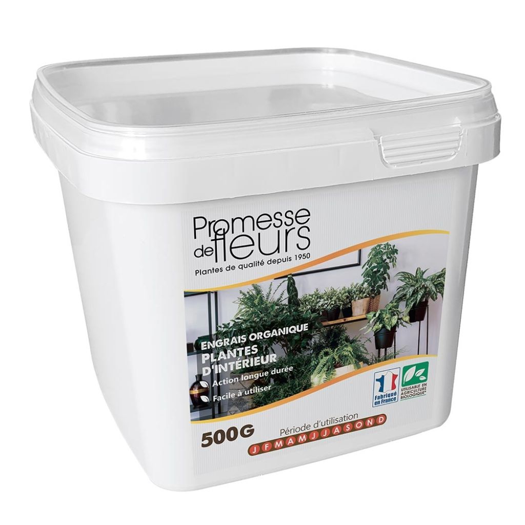  Engrais UAB Promesse De Fleurs Pour Plantes D'intérieur Boite De 500g