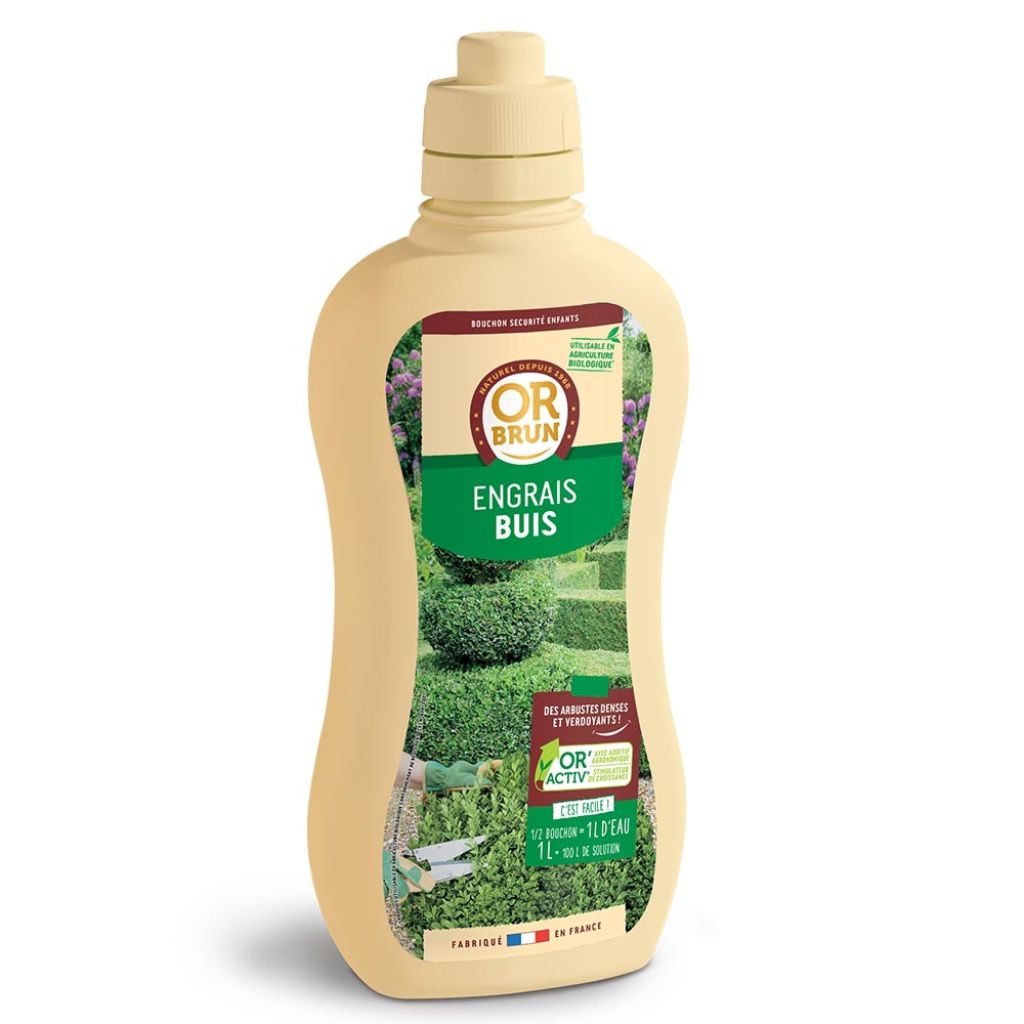  Engrais Liquide Buis Or Brun En Bidon De 1L
