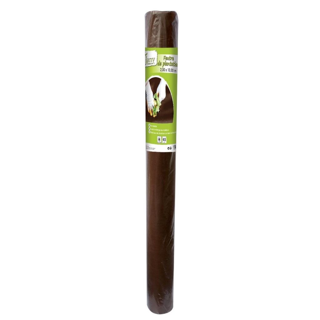  Feutre De Plantation Traité Anti UV 45g/m² 2 M X 10 M
