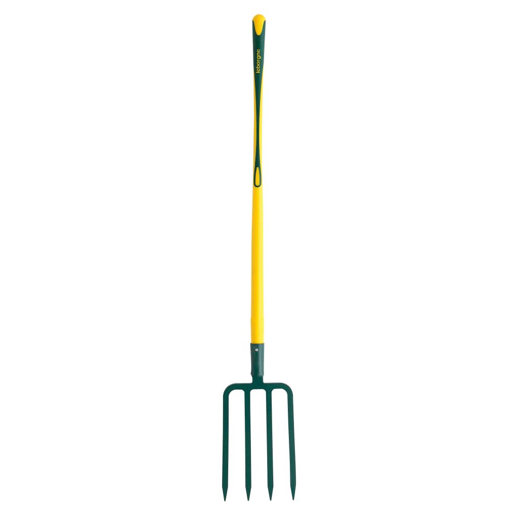  Fourche à Bêcher 4 Dents Manche Novagrip Pomme Leborgne