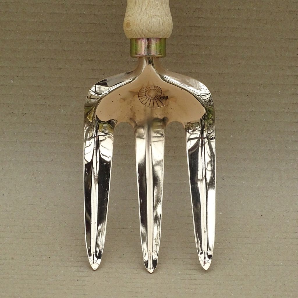  Fourche à Fleurs 3 Dents En Cuivre Modèle Vega Gamme PKS Bronze