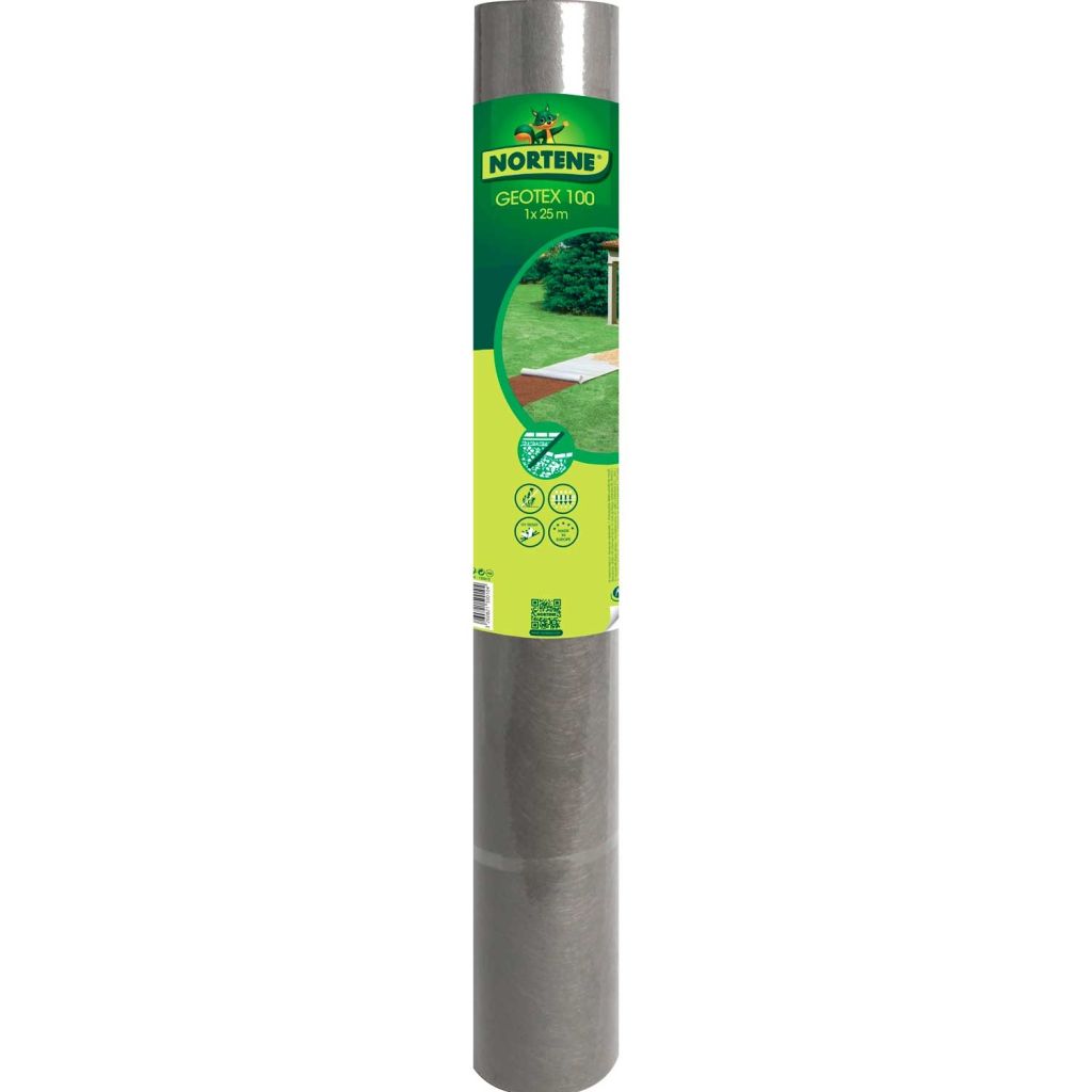  Feutre Géotextile Pour Allées 100g/m² GEOTEX 1 X 25 M