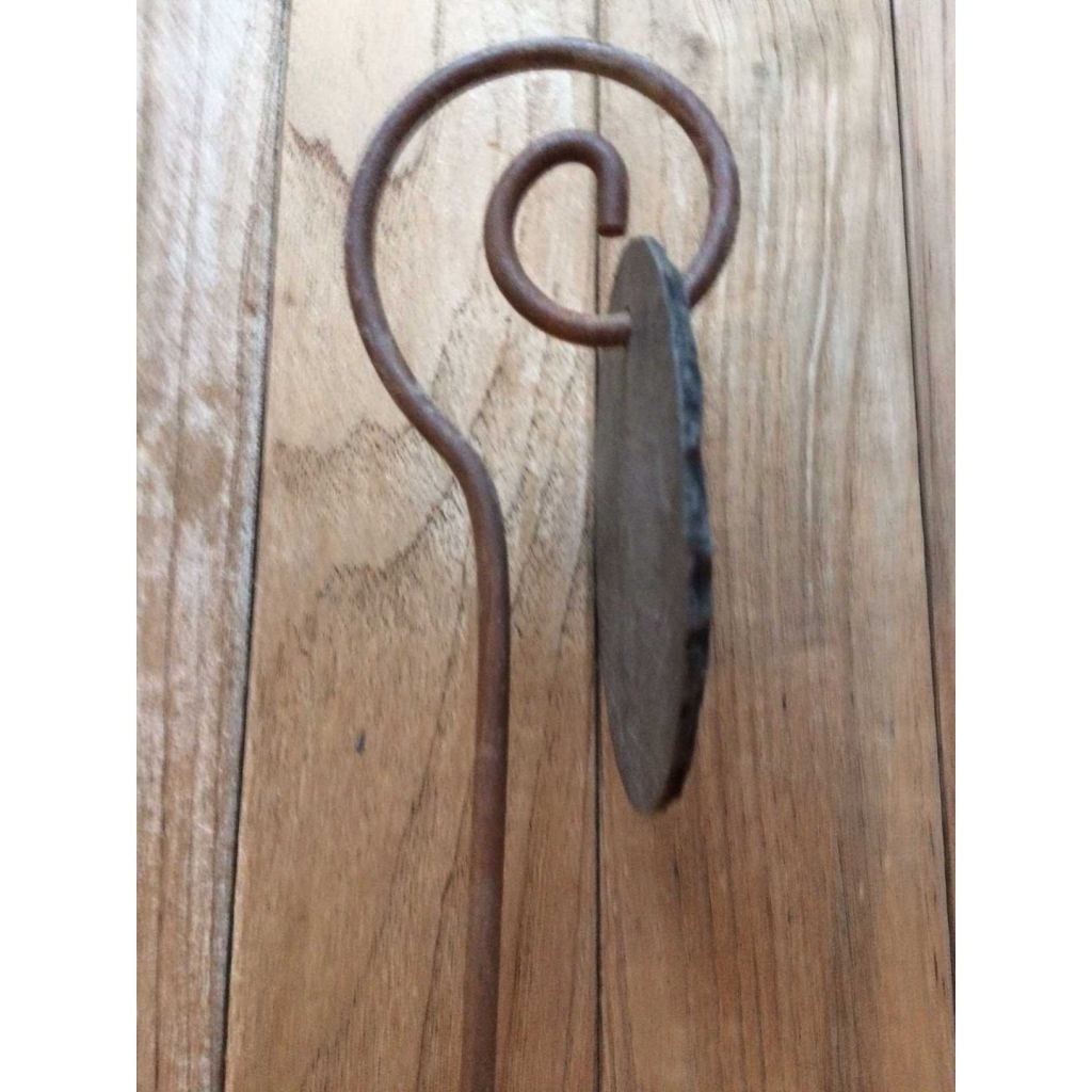  Porte étiquette En Acier Double Volute Ø 5mm X 100cm