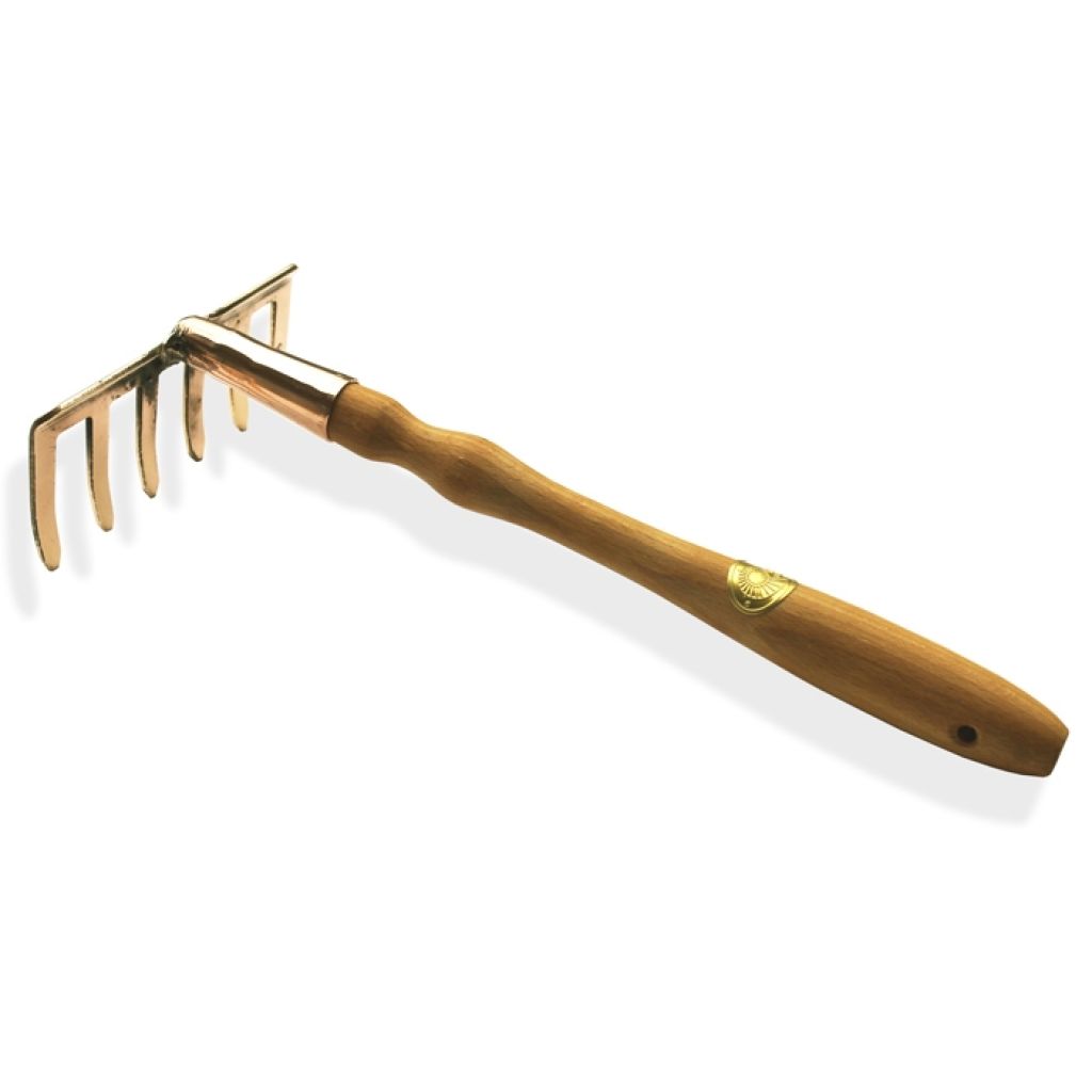  Râteau à Main En Cuivre Modèle Atik - Gamme PKS Bronze