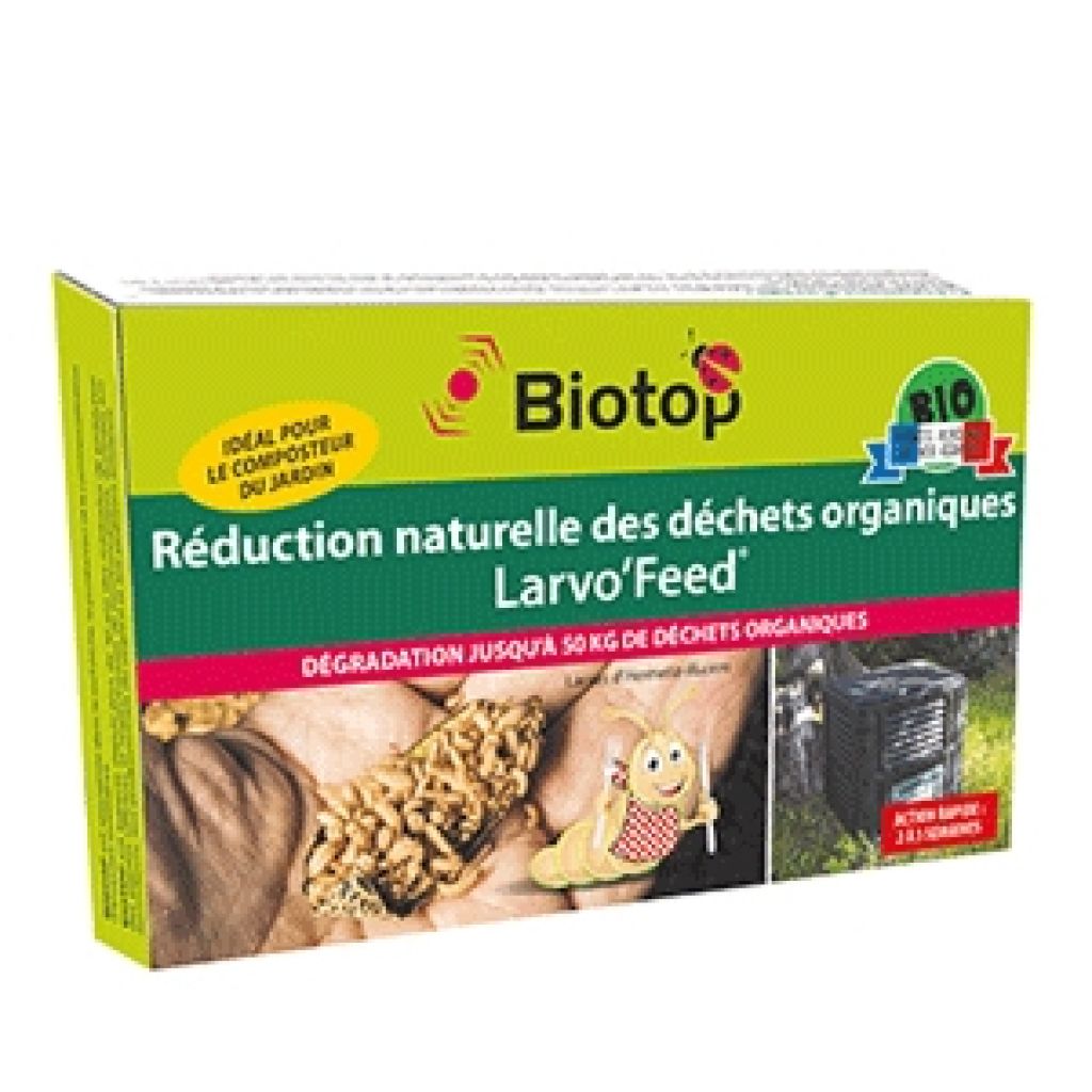 LARV’O FEED Biotop - Larve Accélératrice De Compostage
